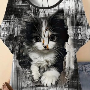 3D Print Casual Tee for Everyday Wear