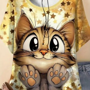 3D Print Casual Tee for Everyday Wear