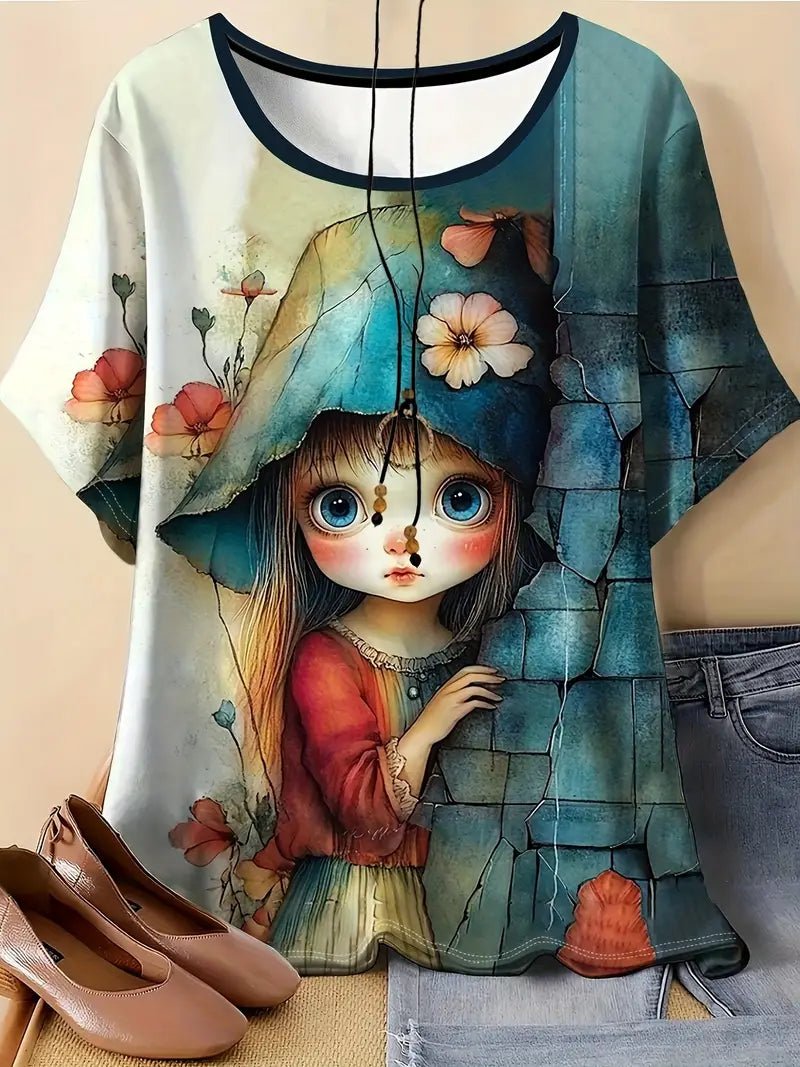 3D Print Casual Tee for Everyday Wear