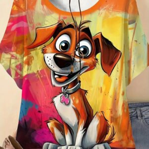 3D Print Casual Tee for Everyday Wear