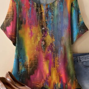 3D Print Casual Tee for Everyday Wear