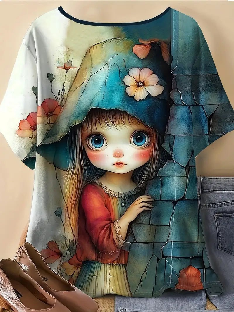 3D Print Casual Tee for Everyday Wear - Image 2